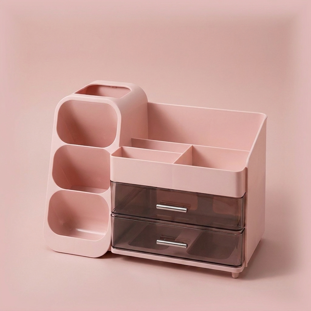 Annika Vanity Organizer, pink