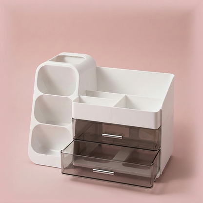 Annika Vanity Organizer, clear drawer detail