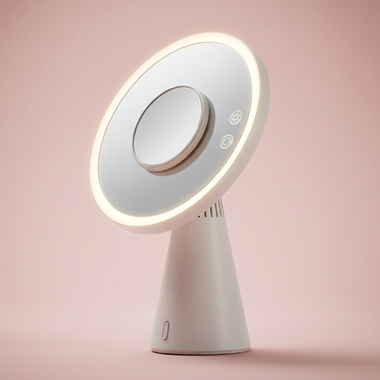 Celine Smart Mirror, ivory white