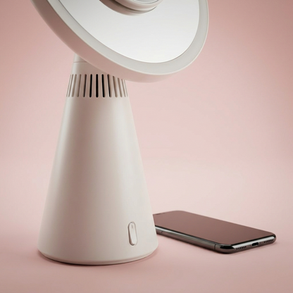 Celine Smart Mirror, Bluetooth speaker in the cone base