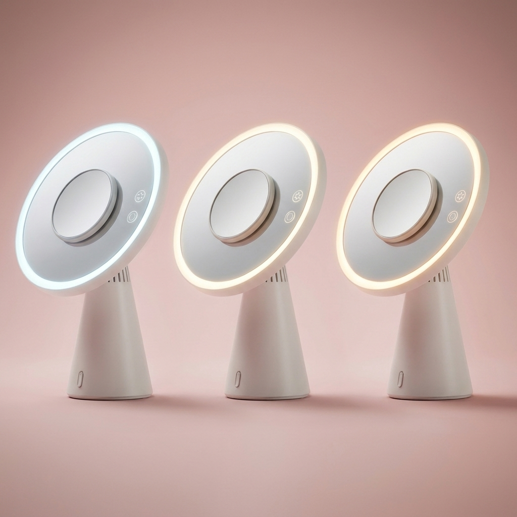 Celine Smart Mirror, cool, natural and warm light