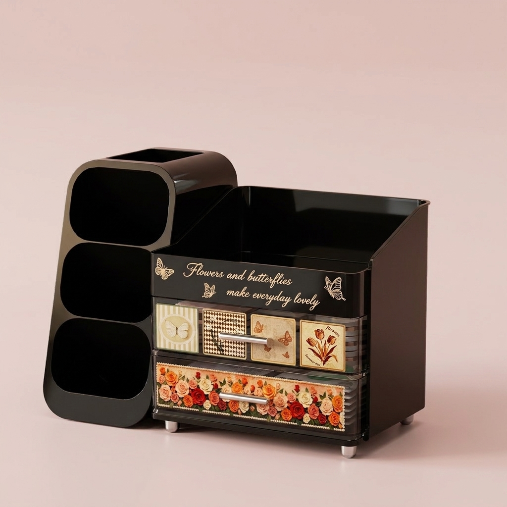 Delphine Vanity Organizer, rose sequence
