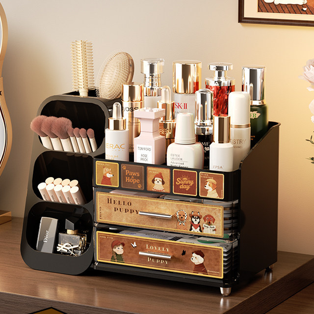 Delphine Vanity Organizer, puppy story
