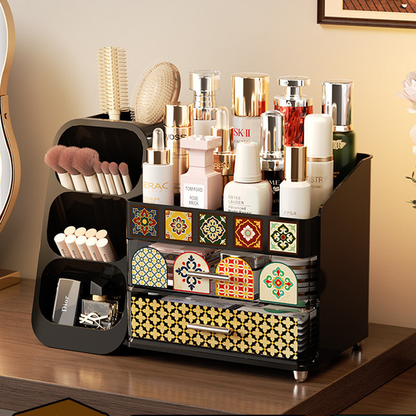 Delphine Vanity Organizer, pattern colour