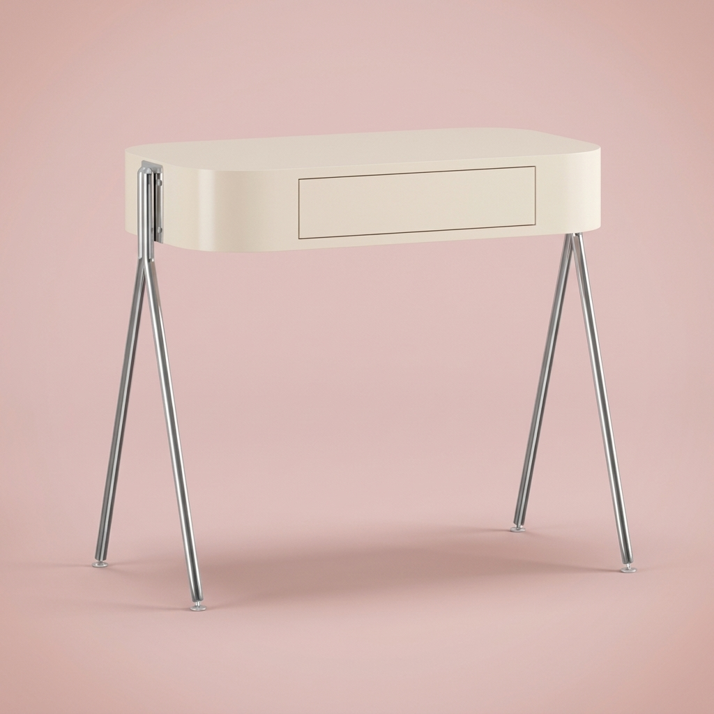 Elodie Vanity Desk, cream