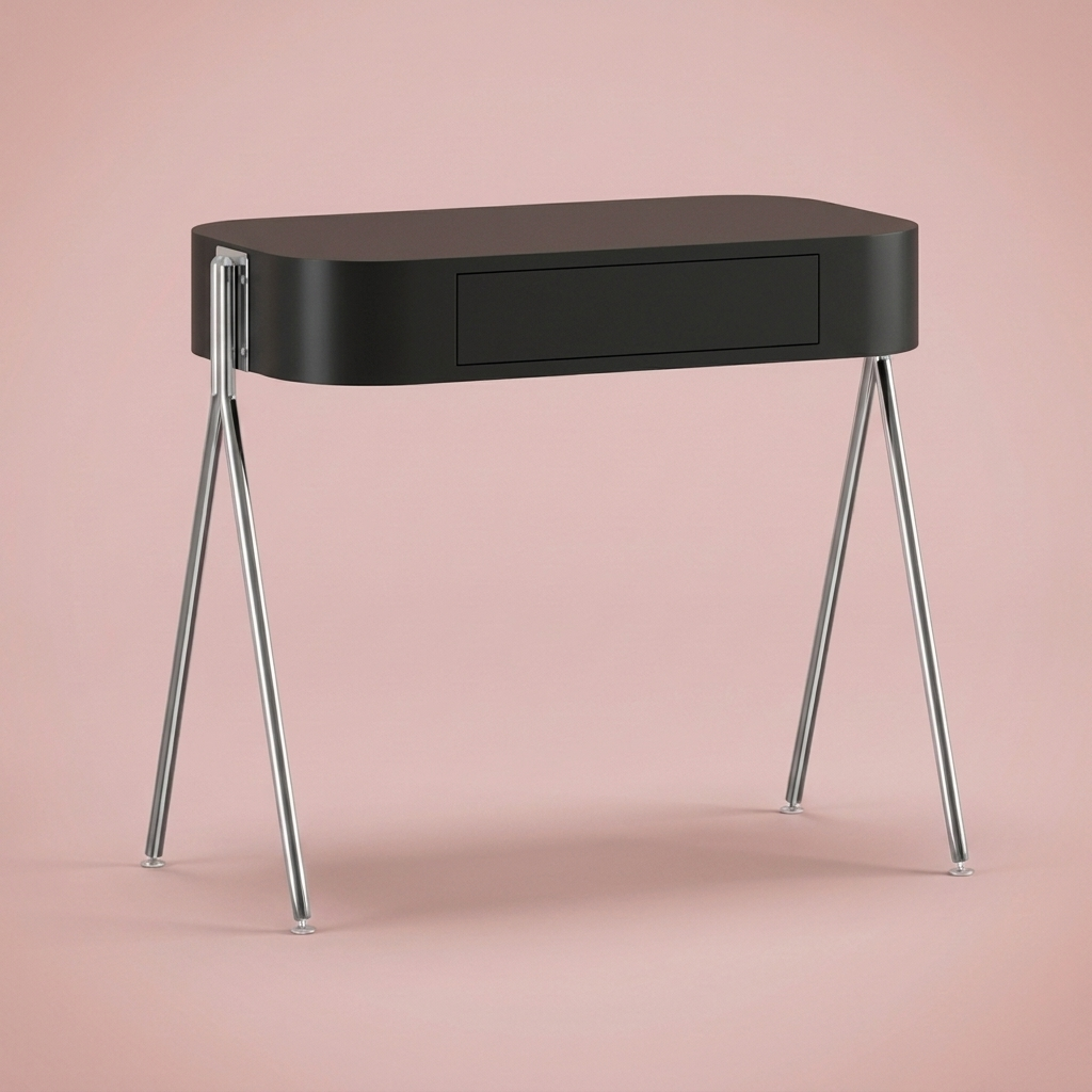 Elodie Vanity Desk, black