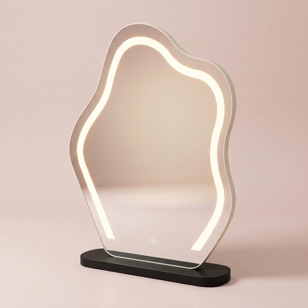 Freya Cloud Mirror, black