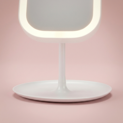 Mila Compact Mirror, tray base detail