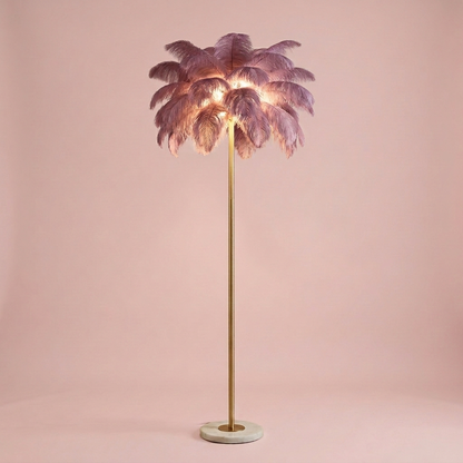 Pluma Floor Lamp, purple