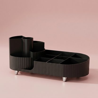 Romy Vanity Organizer, combo set, black