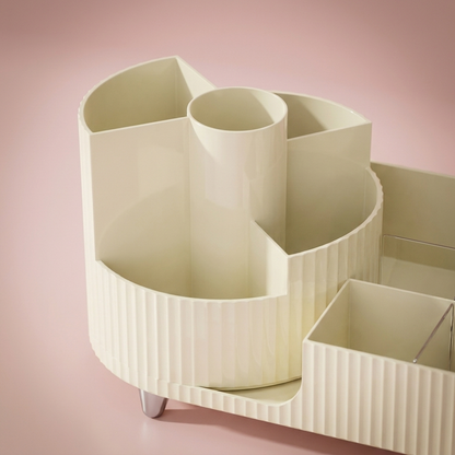 Romy Vanity Organizer, rotating caddy from above