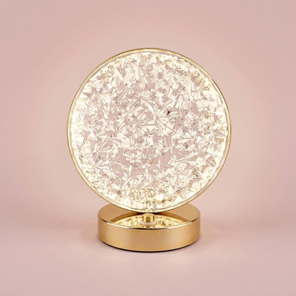 Stella Crystal Lamp, full moon