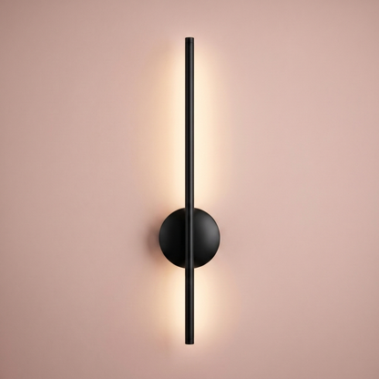 Vela Cordless Wall Sconce, Black